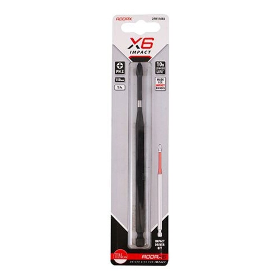 image 1 of Timco - Impact Driver Bits - PH (Size No.2 x 150 - 1 Each)