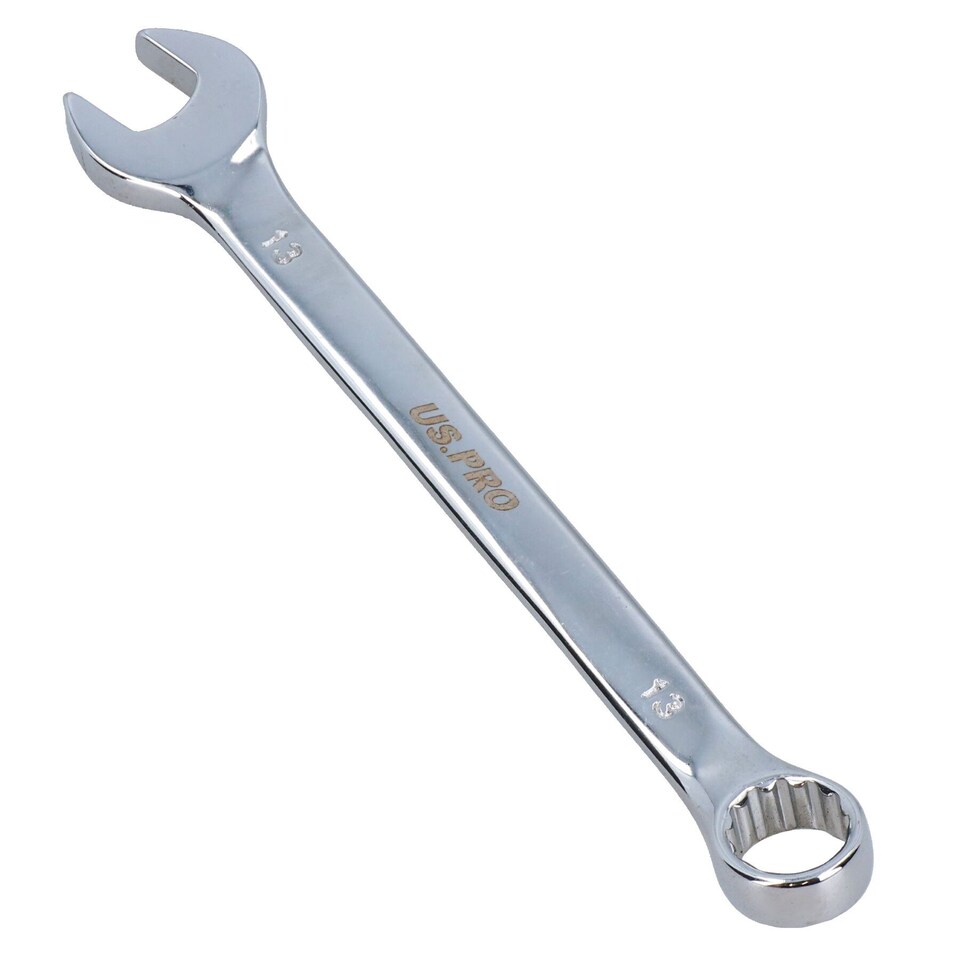 image 1 of 13mm Metric MM Combination Spanner Wrench Ring Open Ended 170mm Long