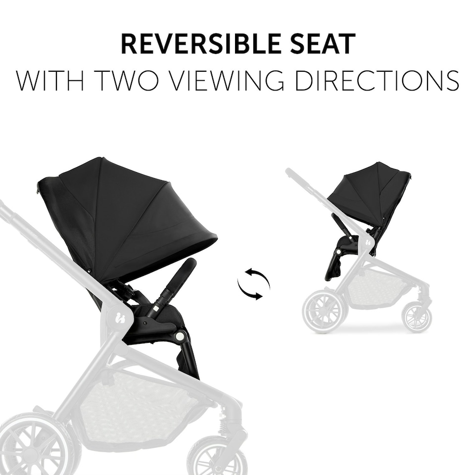 image 1 of hauck Move so Simply Pushchair Set - Black Black