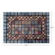 image 3 of Nicoman Rubber Elegant Blue Tile Doormat - 90x60cm