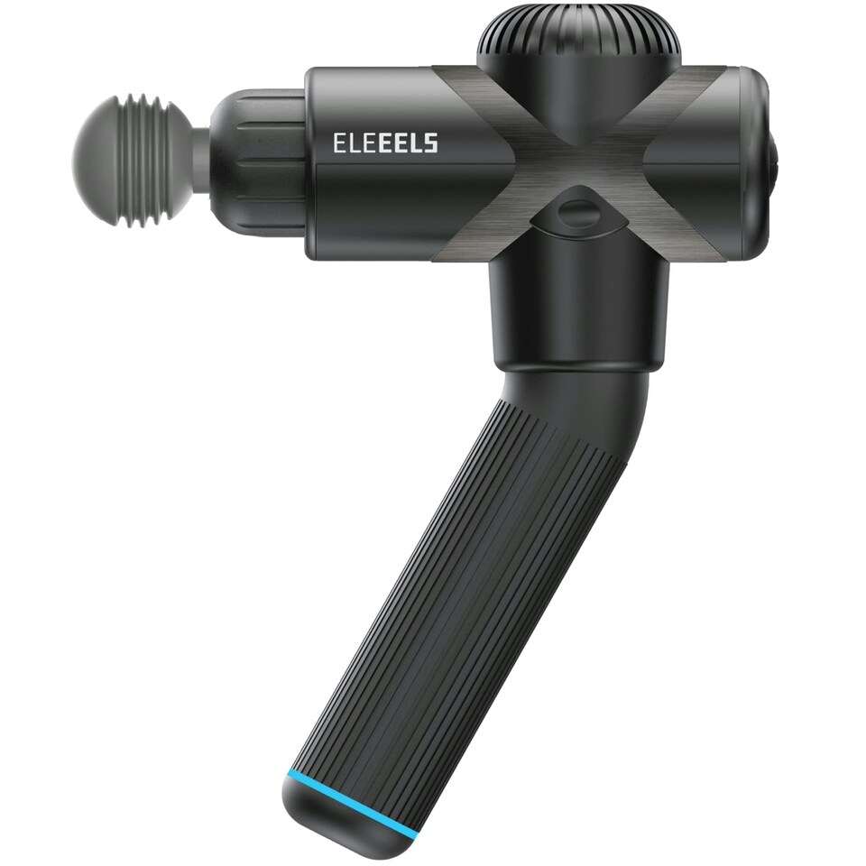 image 1 of Eleeels X4 Pro Massage Gun with Twistable Handle - 6 Speed Settings & 10 Hour Battery Life
