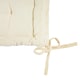 image 4 of Nicola Spring French Mattress Seat Cushions - 40cm - Cream - Pack of 4 Cream