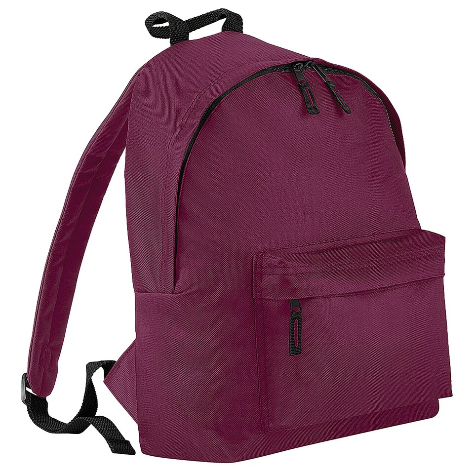 Bagbase Fashion Backpack / Rucksack (18 Litres) - Burgundy - One Size