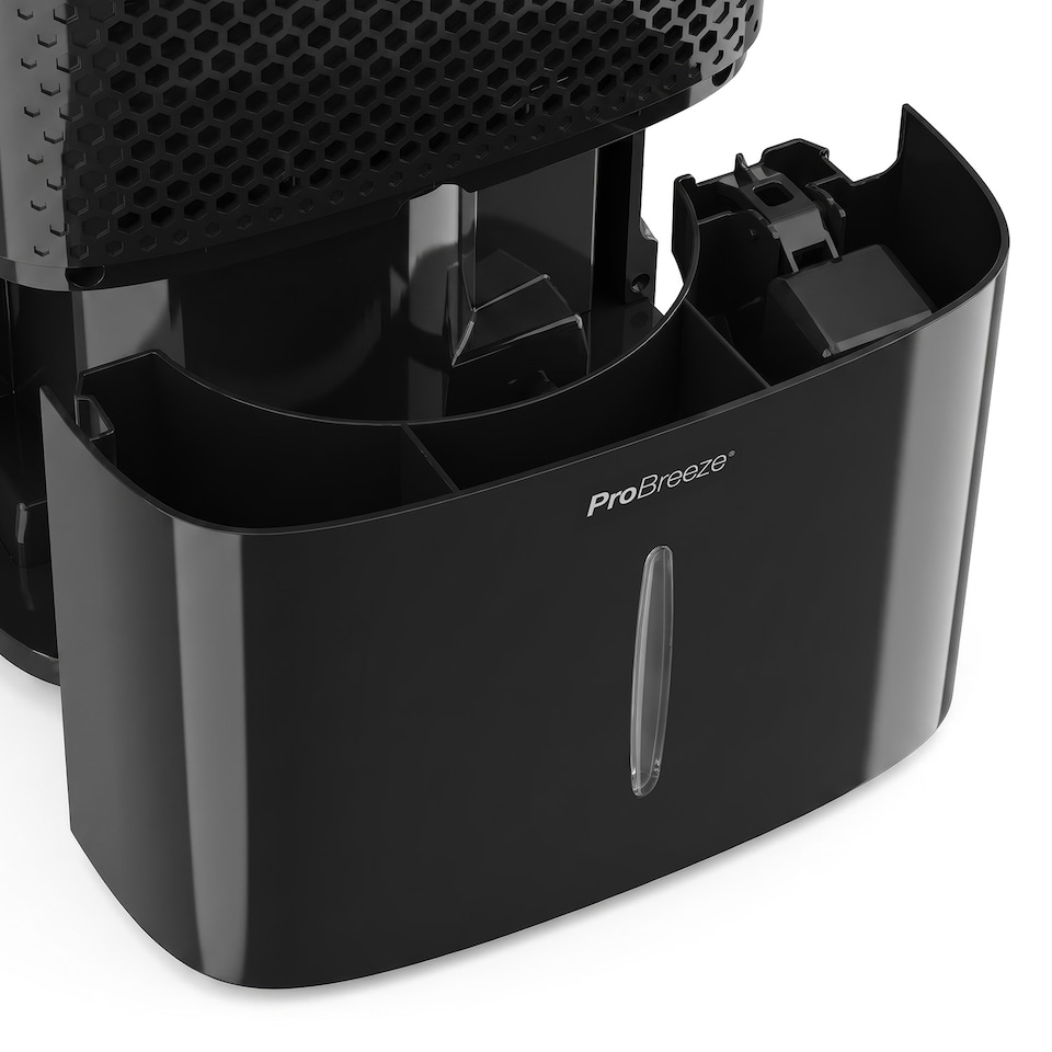 image 1 of Pro Breeze 12L Low Energy Dehumidifier with Built-in Humidistat - Black