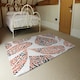 image 3 of Leaf Droplets (Rug) Orange | Large: 140x200cm