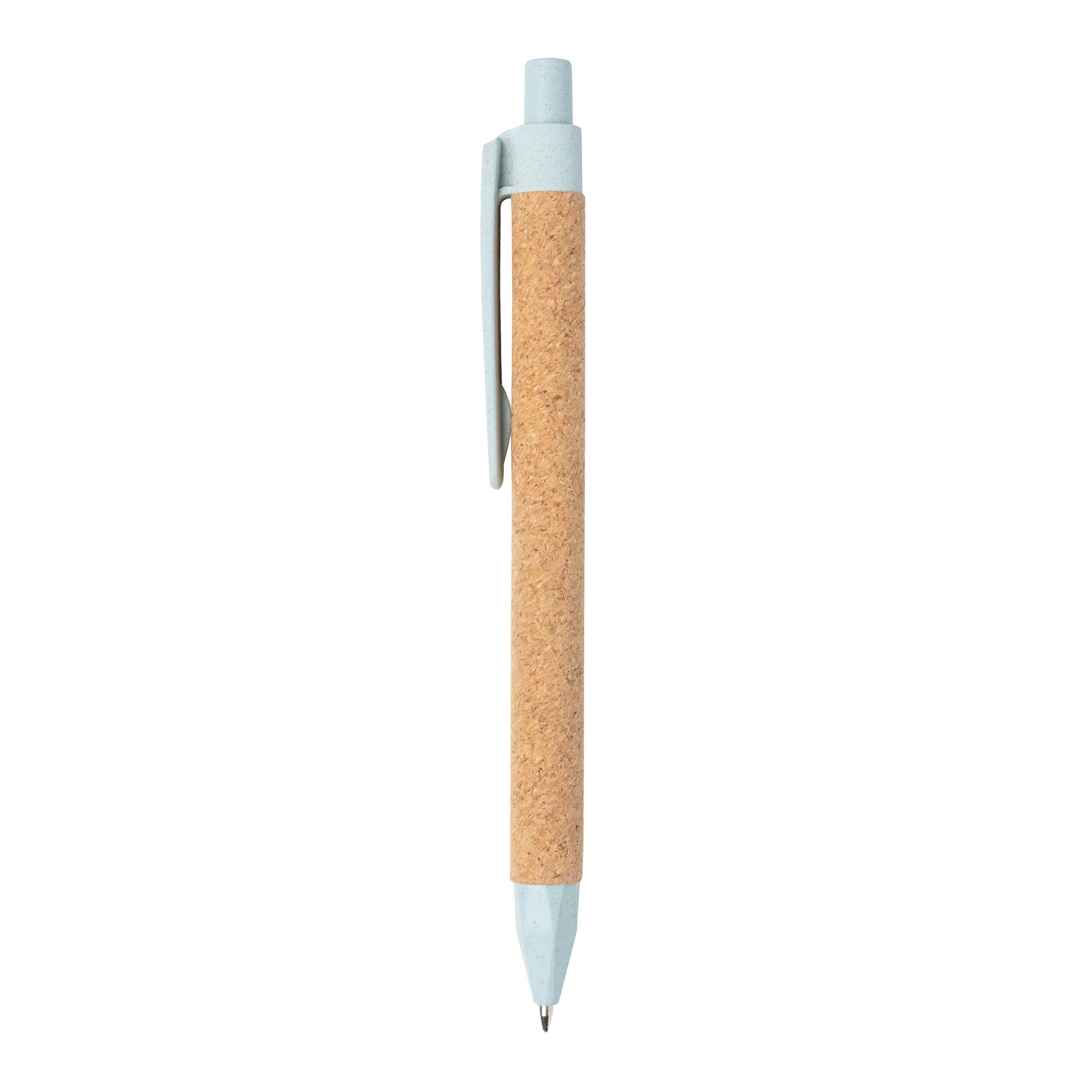 XD Collection Wheat Straw & Cork Pen - Blue - One Size