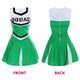 image 4 of Black Zombie Cheerleader Costume Black | M