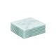 image 1 of Harbour Housewares Square Glass Coasters - Marble - Pack of 6