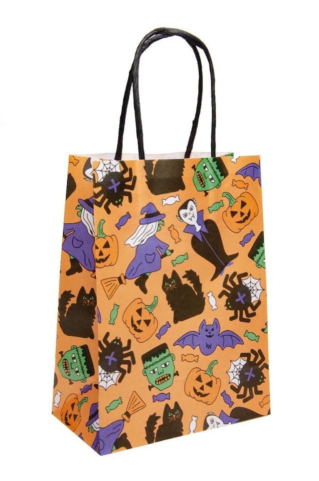 image 1 of Pack of 12 Halloween Paper Gift Bags
