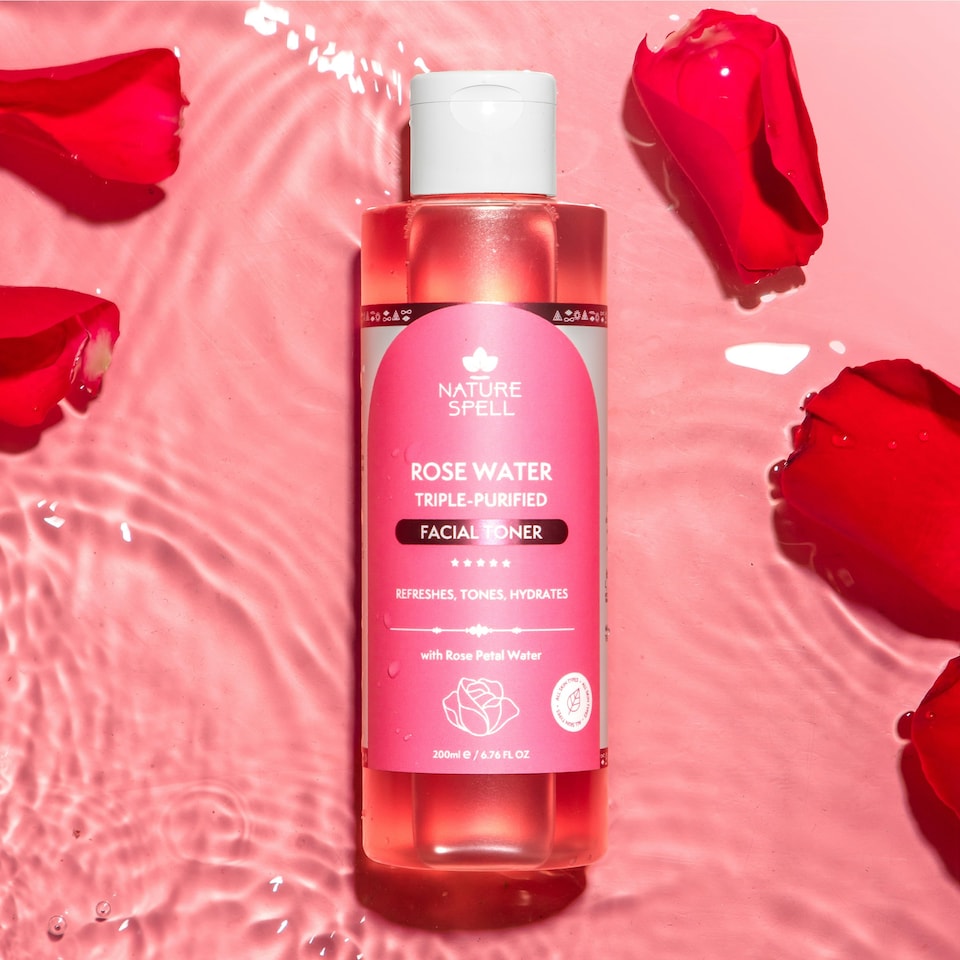 image 1 of Nature Spell Rose Water Face Toner