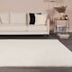 image 2 of OHS Soft Shaggy Textured Plush Carpet Floor Rug, 160x230cm - Cream