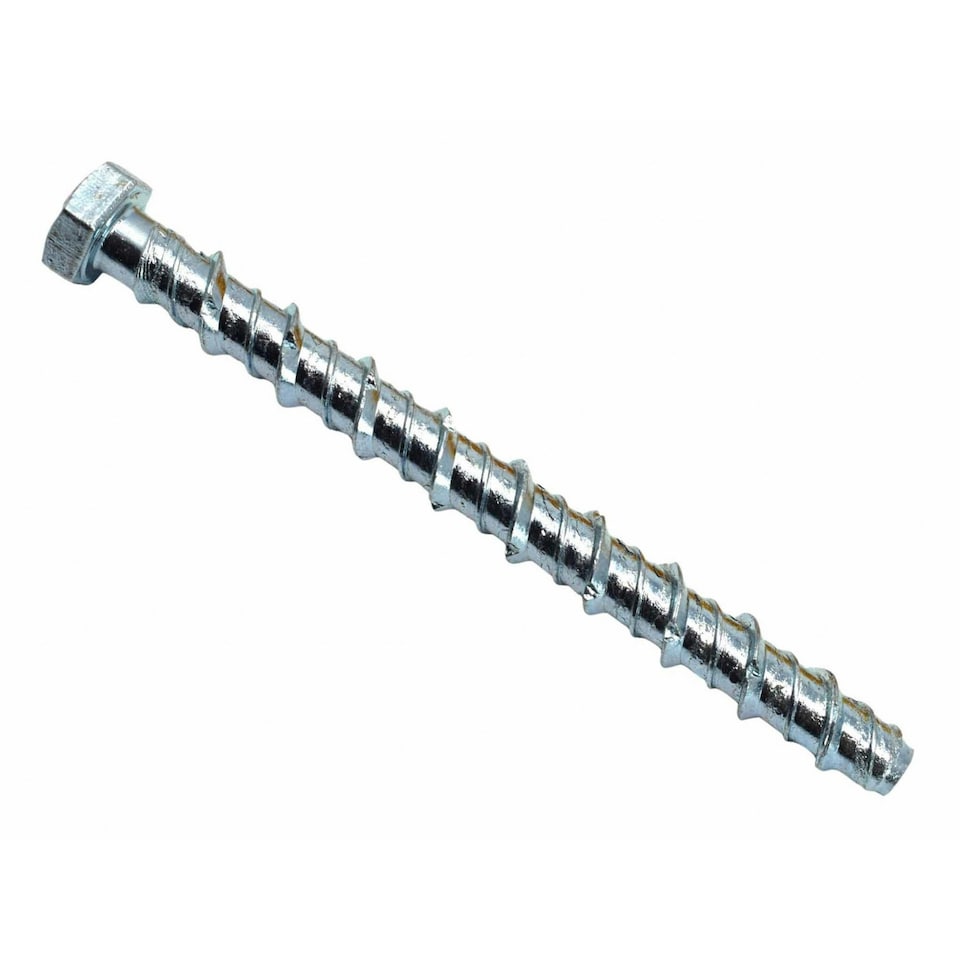 Masonmate Hex Concrete Screwbolt - Multi Colour - M8 X 100mm (100)