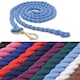 image 2 of Shires Plain Headcollar Lead Rope Blue | Colour: Baby Blue
Size: One Size