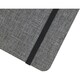 image 4 of Marksman Orin Recycled Polyester A5 Notebook - Grey Heather - A5