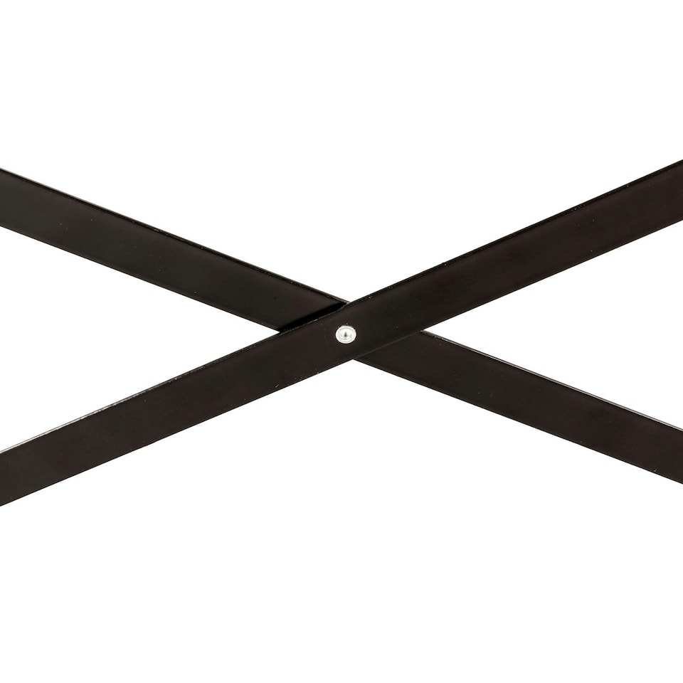 image 1 of Oypla 100cm Heavy Duty Industrial Writing Computer Desk Home Office Worktop Table Brown