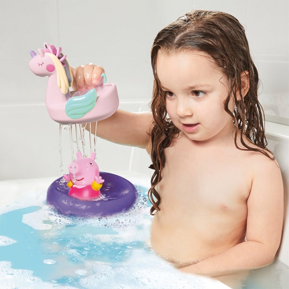image 1 of Tomy Toomies Peppa Pig Bath Set