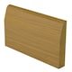 image 1 of PACK OF 5 - Chamfered Oak Veneer Architrave - 18mm x 69mm x 2100mm