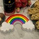 image 3 of Hand-Painted Rainbow Wall Art & Trinket - Symbol of Hope, Acceptance & Equality - Perfect Gift for Pride, Holi, & Diwali