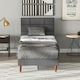 image 8 of HOMCOM 3ft Upholstered Single Bed Frame w/ Wooden Slat No Box Spring Needed