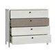 image 2 of Moondust Snowy Oak Kalamos 4 Drawer Chest Of Drawers