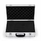 image 1 of Heavy Duty Aluminium Flight Carry Case Storage Lock Box Camera - 40x20x12.5cm | Silver | 1