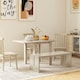 image 2 of HOMCOM Folding Dining Table Extendable Kitchen Table Drop Leaf Table for 2-4