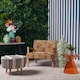 image 3 of Interiors by Premier Cefena Leopard Print Chair Brown