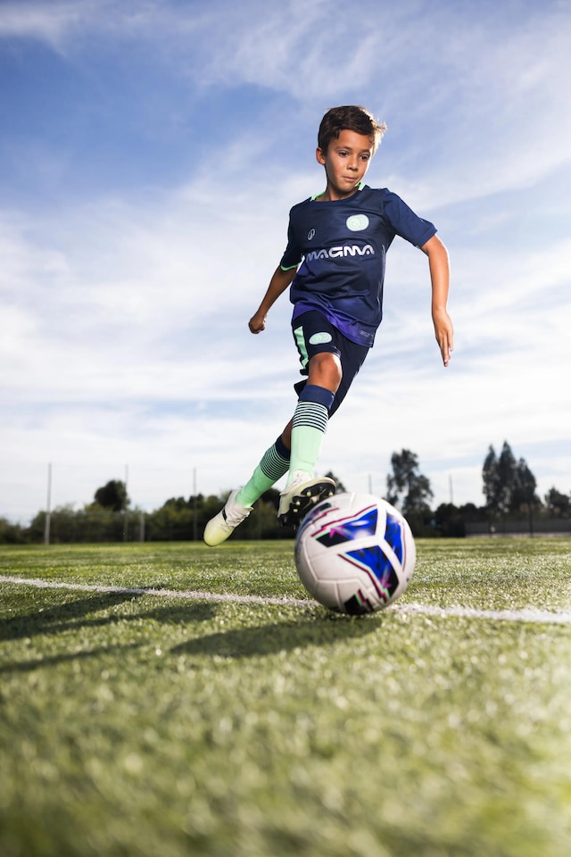 image 1 of Decathlon Kids' Rip-Tab Football Boots Viralto I FG JR Easy