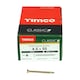 image 3 of Timco - Classic Multi-Purpose Screws - PZ - Double Countersunk - Yellow (Size 4.5 x 55 - 200 Pieces)
