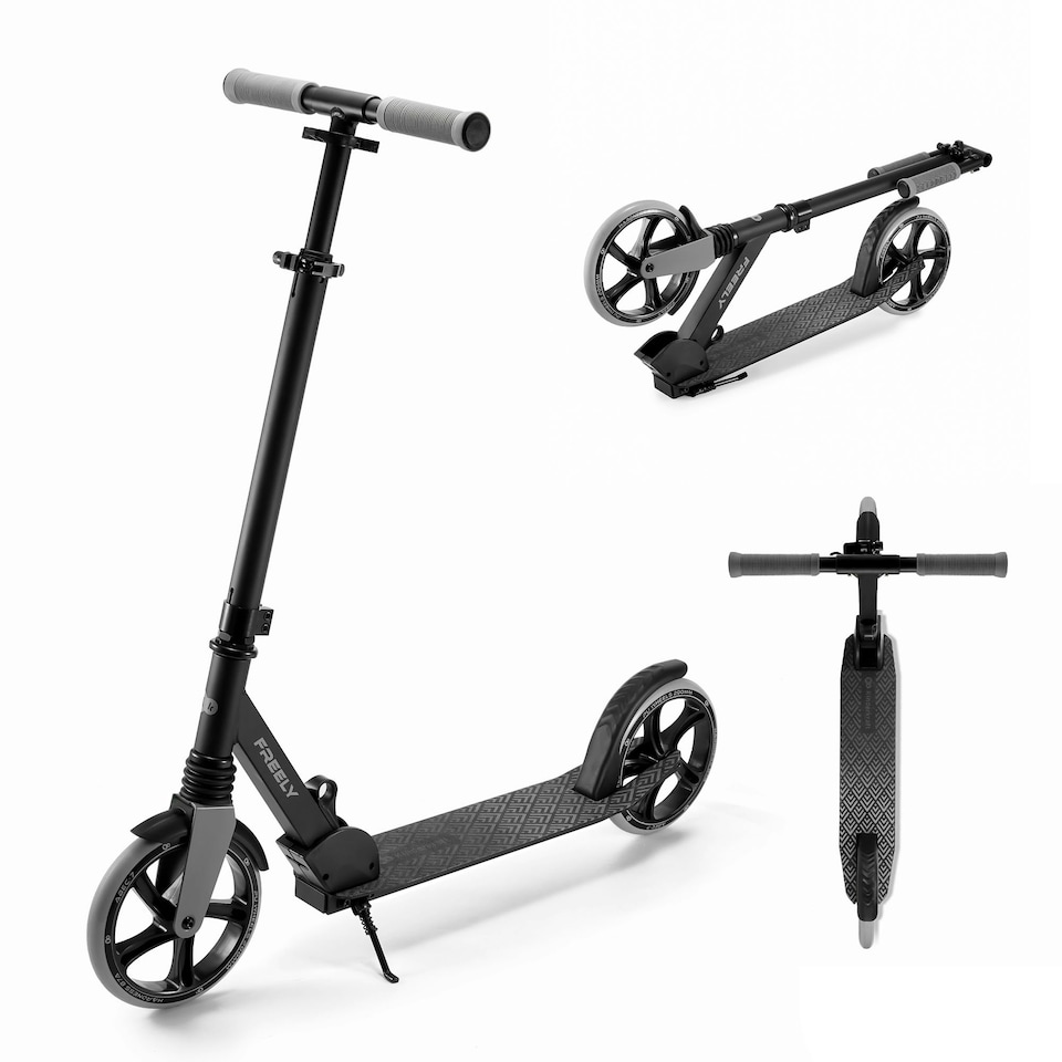 image 1 of Kinderkraft Freely 2 Wheel Scooter | Black