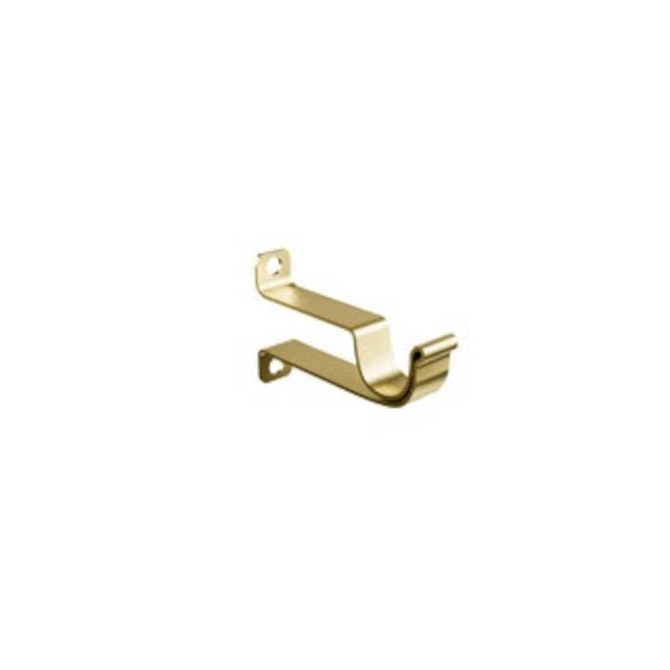 image 1 of Brass Cafe Curtain Rod 50 - 75cm Gold | Gold