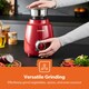 image 5 of GEEPAS 600W 3-in-1 Mixer Grinder | Stainless Steel Jars, Blades Red