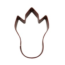 Anniversary House Dinosaur Foot Poly-Resin Coated Cookie Cutter - Brown - One Size