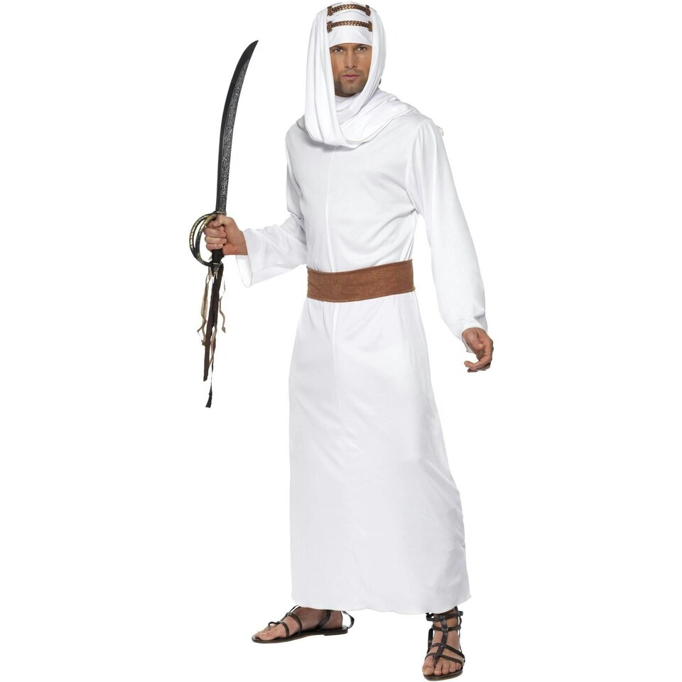 image 1 of Lawrence Of Arabia Mens Costume - White/Brown - M | Multi | M