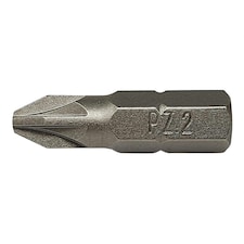 Forgefix Spectre S2 Bits, Pozidriv Compatible - S2 grade steel - PZ2 x 25mm Card of 2