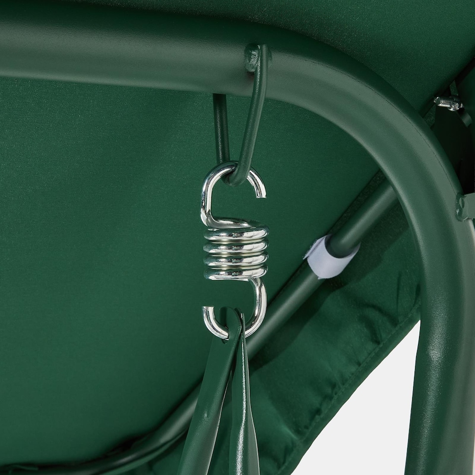 image 1 of OHS 3 Seater Garden Swing Bench Chair Outdoor Hanging Seat Sun Shade