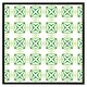 image 1 of Green extraordinary boho chic summer design (Picutre Frame) Black | M