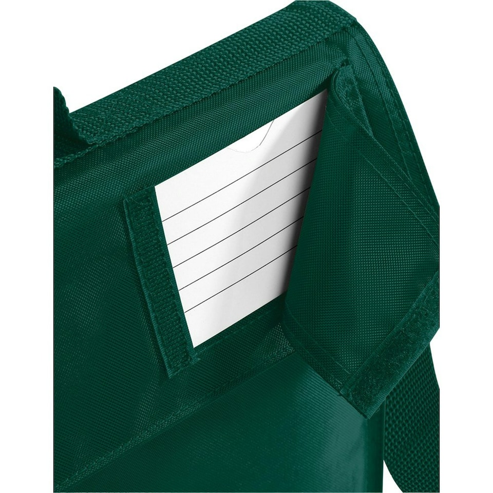 image 1 of Quadra Childrens/Kids Adjustable Strap Book Bag - Bottle - One Size Green