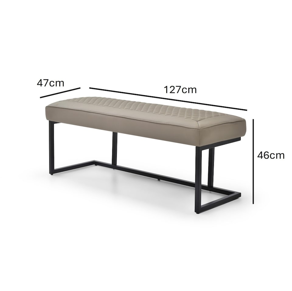 image 1 of Left Hand Facing Beige Corner Dining Bench Set