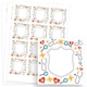 image 1 of Doctors Design 65mm Square Sticker sheet of 12