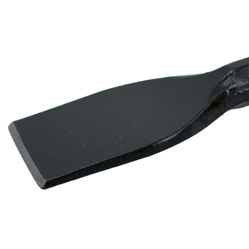 image 1 of 3" / 75mm Solid Brick Bolster Chisel with Guard Stone Masonry Soft Grip TE385