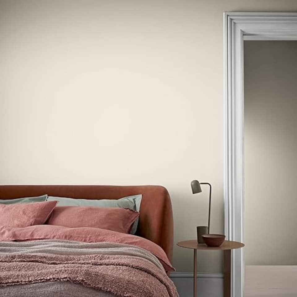 image 1 of Crown Matt Emulsion Paint - Beige White - 2.5L