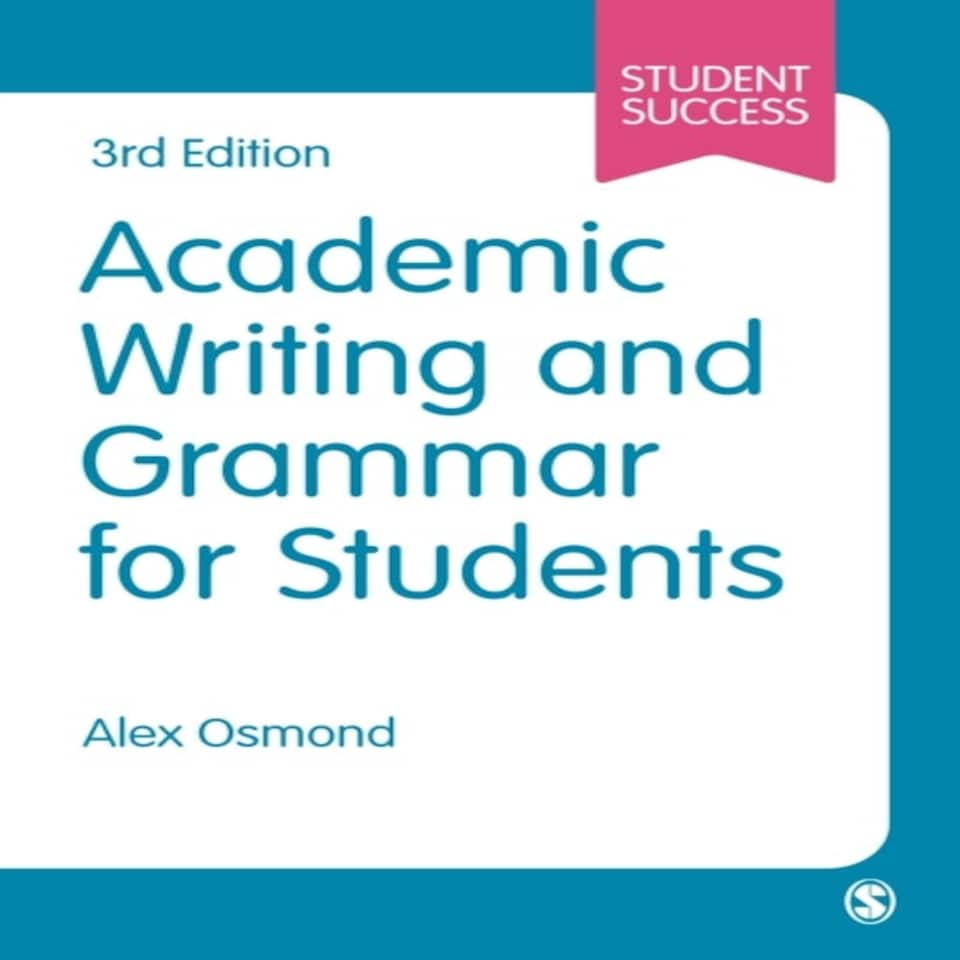 Academic Writing And Grammar For Student