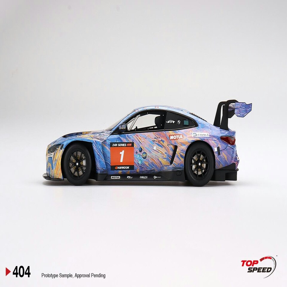 image 1 of BMW M4 GT3 #1 ST Racing 2022 12Hr Mugello Winner 1:18 Scale TSM TS0404