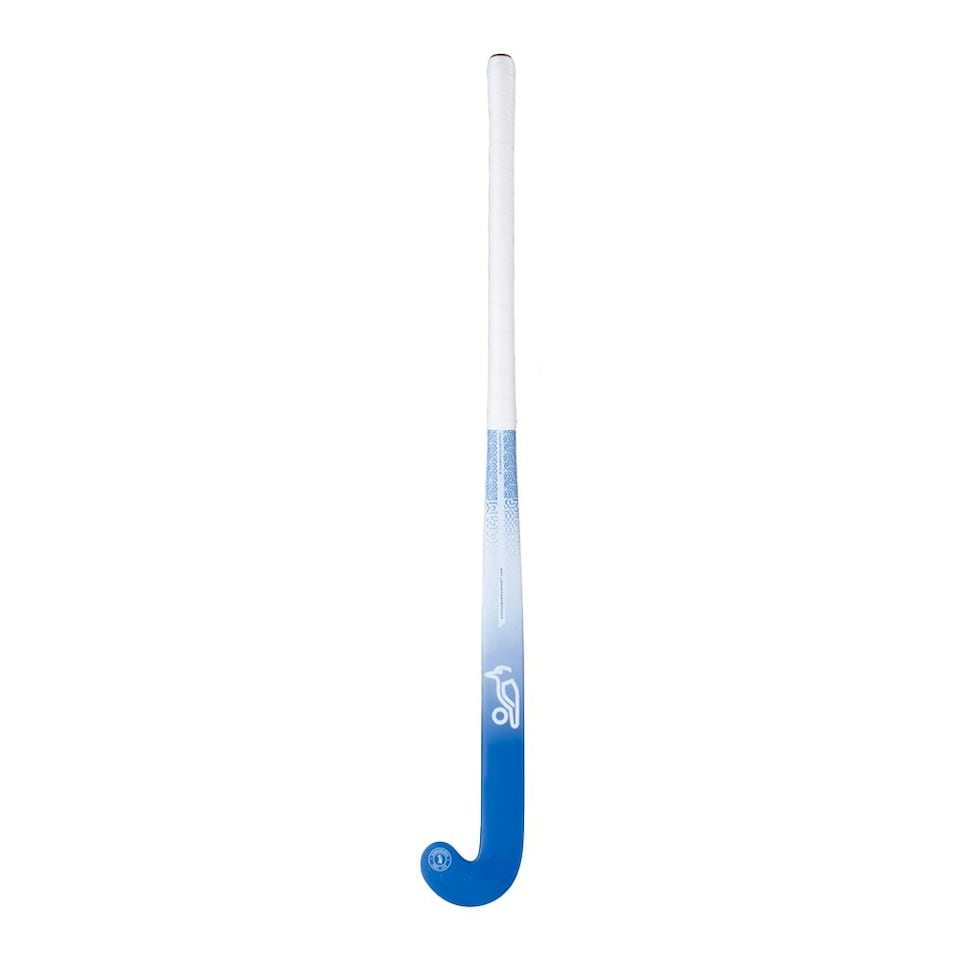 image 1 of Kookaburra Sky M-Bow Field Hockey Stick - Light Blue/White - 34in