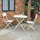 image 2 of VENICE Bistro Folding Set Champagne