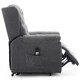 image 3 of Barnsley Fabric Electric Dual Motor Rise Recliner Mobility Armchair (Charcoal)