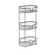 image 1 of Showerdrape Dante Anthracite Grey Freestanding Bathroom Floor Shower Caddy | Grey | Anthracite Grey | 1