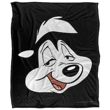 Looney Tunes Pepe Le Pew Blanket - Multicoloured - One Size
