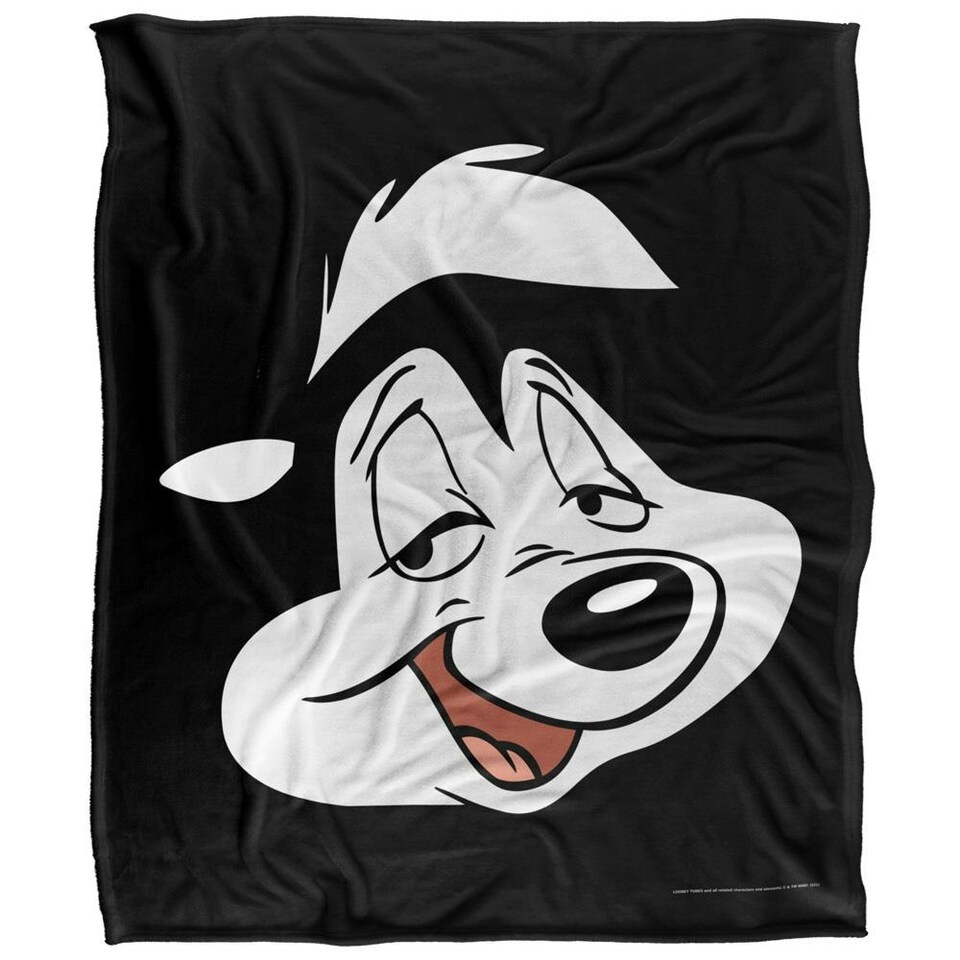 image 1 of Looney Tunes Pepe Le Pew Blanket - Multicoloured - One Size